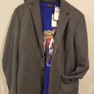 Polo by Ralph Lauren Gray Blazer